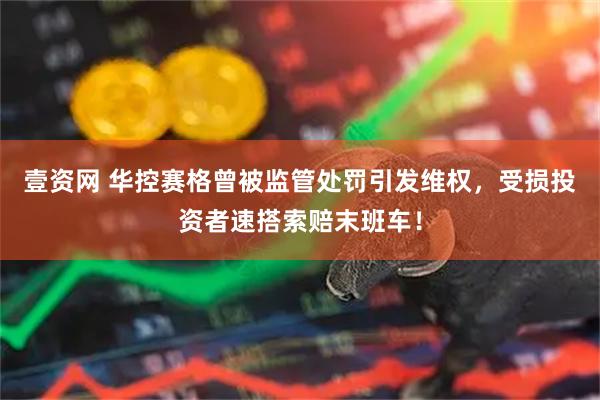 壹资网 华控赛格曾被监管处罚引发维权，受损投资者速搭索赔末班车！